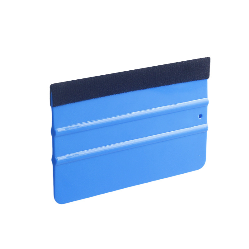 Autófólia eszköz: négyszögletes műanyag kaparó, testre szabható