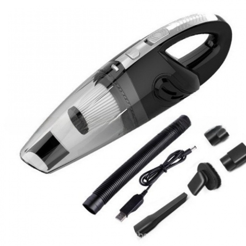 Безжичен ръчен вакуум за автомобил – 36V, 120W, 20000Pa всмукване, презареждаем