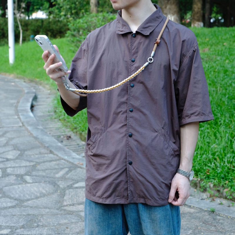 Υφαντό λουράκι κινητού – 3-σε-1 διασύνδεση σώματος, φοριέται γύρω από τον λαιμό ή το σώμα, αποσπώμενος σχεδιασμός, μεταλλική αγκράφα, unisex, δυνατότητα εκτύπωσης λογότυπου