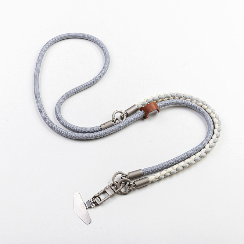 Υφαντό λουράκι κινητού – 3-σε-1 διασύνδεση σώματος, φοριέται γύρω από τον λαιμό ή το σώμα, αποσπώμενος σχεδιασμός, μεταλλική αγκράφα, unisex, δυνατότητα εκτύπωσης λογότυπου