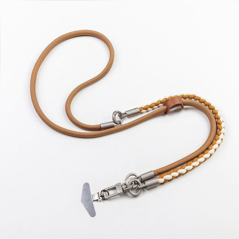 Υφαντό λουράκι κινητού – 3-σε-1 διασύνδεση σώματος, φοριέται γύρω από τον λαιμό ή το σώμα, αποσπώμενος σχεδιασμός, μεταλλική αγκράφα, unisex, δυνατότητα εκτύπωσης λογότυπου