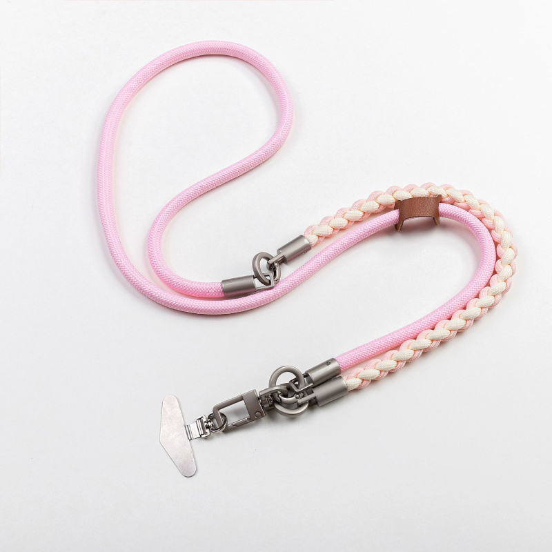 Υφαντό λουράκι κινητού – 3-σε-1 διασύνδεση σώματος, φοριέται γύρω από τον λαιμό ή το σώμα, αποσπώμενος σχεδιασμός, μεταλλική αγκράφα, unisex, δυνατότητα εκτύπωσης λογότυπου