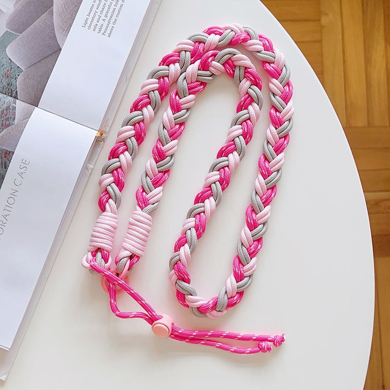 Lanyard pentru telefon mobil – șnur din poliester, cataramă metalică, unisex, Auspicious Caterpillar