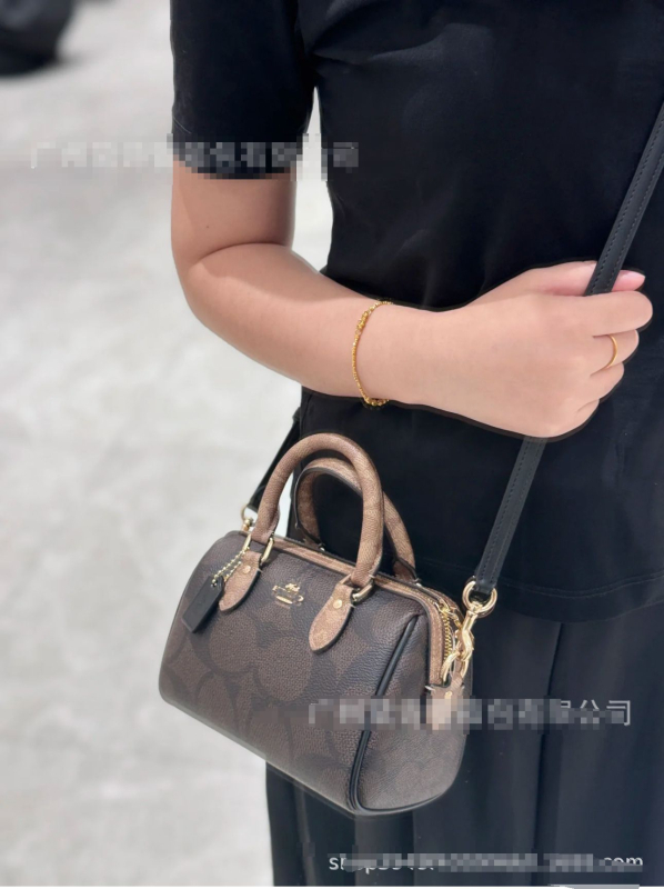 Geantă Boston pentru femei, în formă de pernă, din piele naturală, căptușeală din nylon, închidere cu fermoar, buzunare interioare (buzunar cu fermoar, buzunar pentru telefon, buzunar pentru cameră)