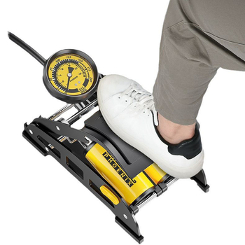 Phoenix αντλία ποδιού για αυτοκίνητα και ποδήλατα, διπλός κύλινδρος, χωρίς ρεύμα, 30 L/min, ψηφιακή οθόνη με μανόμετρο