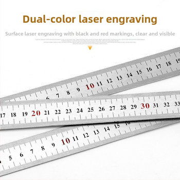 Unique Nerūsējošā tērauda leņķa lineāls, taisnā leņķa 90°, mērīšanas instruments, daudzfunkcionāls trijstūra lineāls kokapstrādē