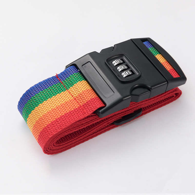 Bandă pentru bagaje cu lacăt de tip combinație — Polipropilenă; Primăvara 2024; Accesorii pentru bagaje