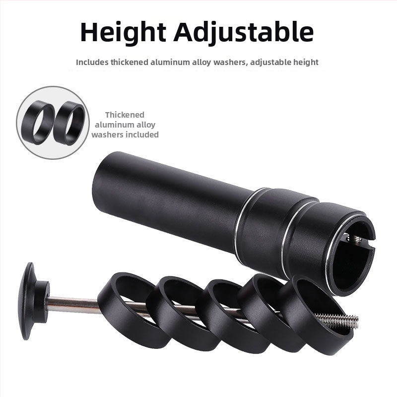 Nastaviteľný zdvihovač riadidiel pre horský bicykel — kov, Lao Gao, súkromná značka k dispozícii, univerzálne pre mužov aj ženy