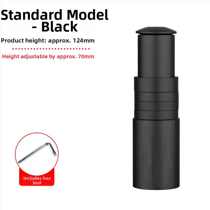 Ridicător reglabil pentru ghidon MTB — metal, Lao Gao, etichetă privată disponibilă, universal pentru bărbați și femei