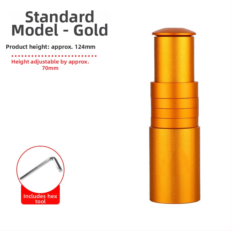 Ridicător reglabil pentru ghidon MTB — metal, Lao Gao, etichetă privată disponibilă, universal pentru bărbați și femei