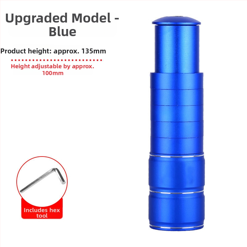 Ridicător reglabil pentru ghidon MTB — metal, Lao Gao, etichetă privată disponibilă, universal pentru bărbați și femei