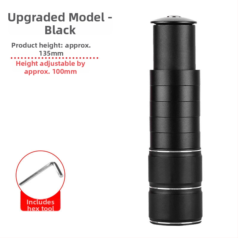 Ridicător reglabil pentru ghidon MTB — metal, Lao Gao, etichetă privată disponibilă, universal pentru bărbați și femei