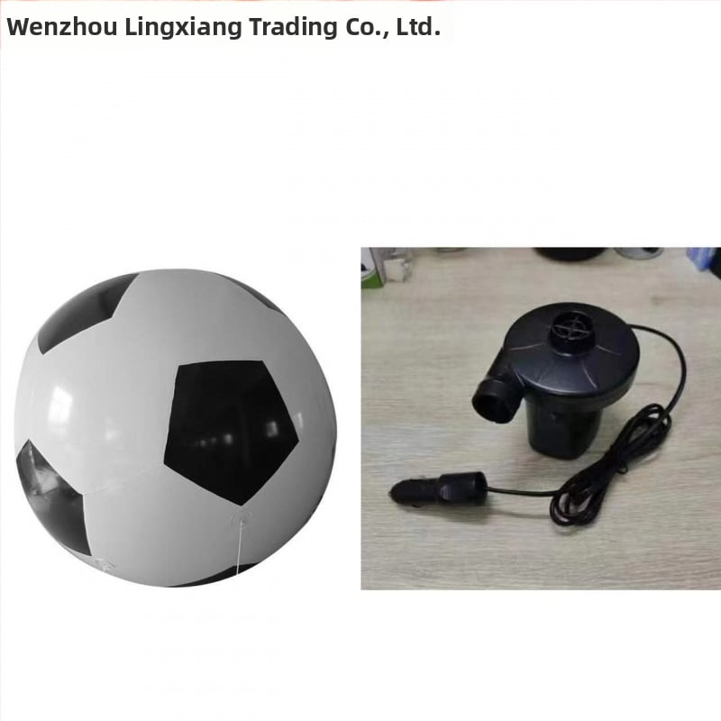 Piepūšama futbola bumba no PVC, šūta ar mašīnas šuvumiem, bez logotipa, vispārējai lietošanai