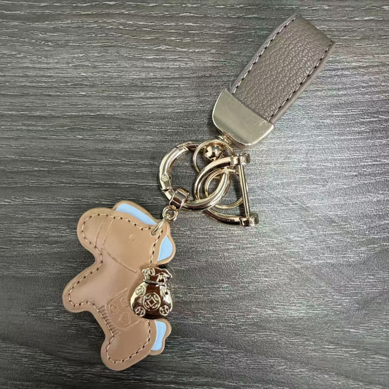 Pandantiv pentru chei din piele Hege — Accesorii creative și personalizate, cadou de afaceri, potrivit pentru cupluri, nuntă, zile de naștere, călătorii