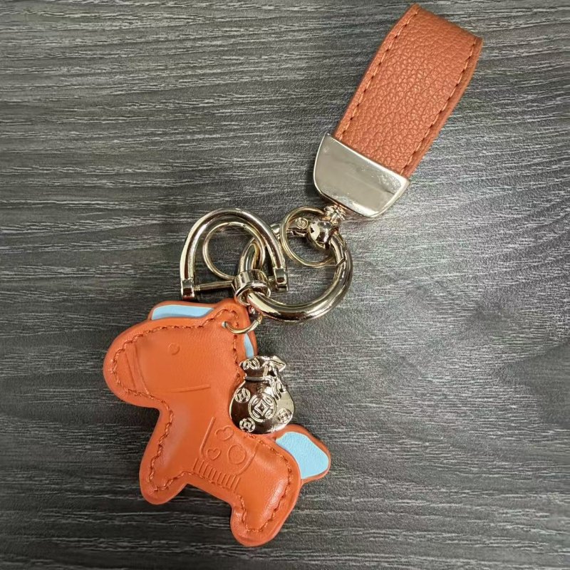 Pandantiv pentru chei din piele Hege — Accesorii creative și personalizate, cadou de afaceri, potrivit pentru cupluri, nuntă, zile de naștere, călătorii