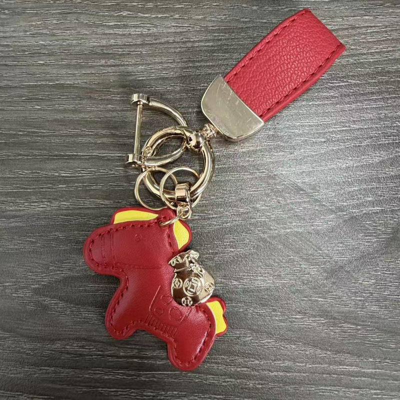 Pandantiv pentru chei din piele Hege — Accesorii creative și personalizate, cadou de afaceri, potrivit pentru cupluri, nuntă, zile de naștere, călătorii