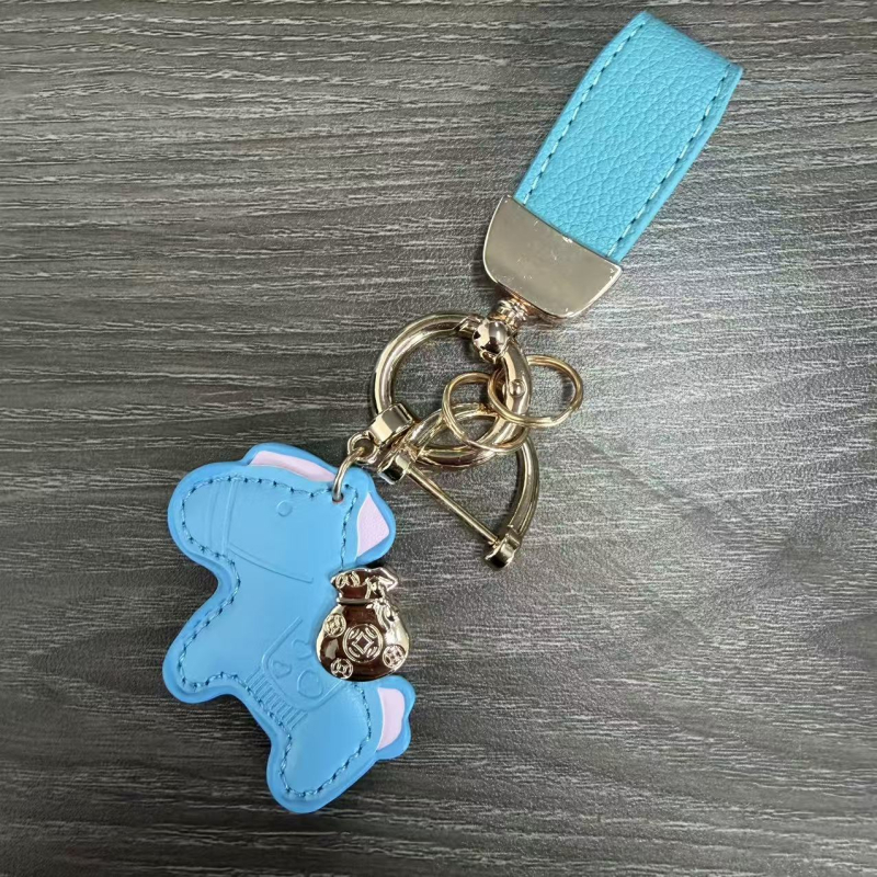 Pandantiv pentru chei din piele Hege — Accesorii creative și personalizate, cadou de afaceri, potrivit pentru cupluri, nuntă, zile de naștere, călătorii