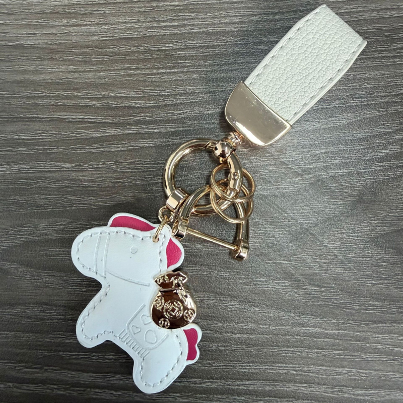 Pandantiv pentru chei din piele Hege — Accesorii creative și personalizate, cadou de afaceri, potrivit pentru cupluri, nuntă, zile de naștere, călătorii