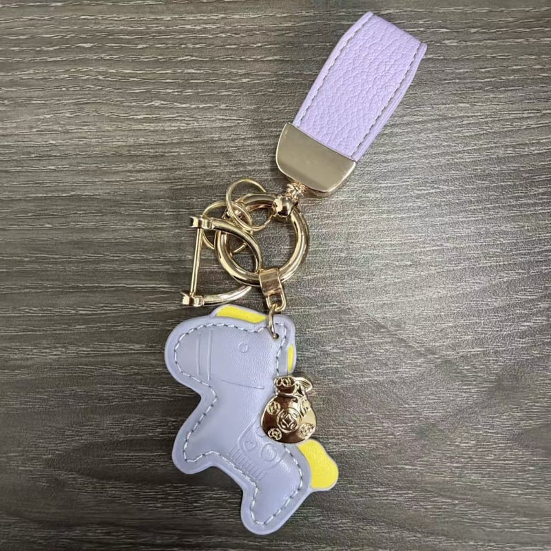 Pandantiv pentru chei din piele Hege — Accesorii creative și personalizate, cadou de afaceri, potrivit pentru cupluri, nuntă, zile de naștere, călătorii