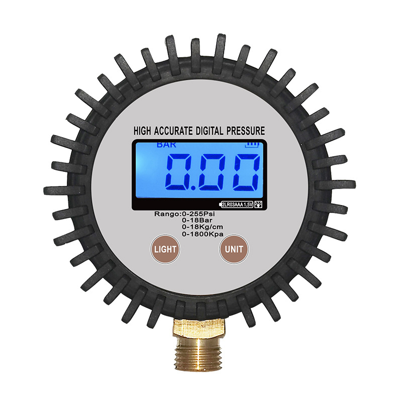 Elektronický tlakomer na pneumatiky s digitálnym displejom (Model 1)