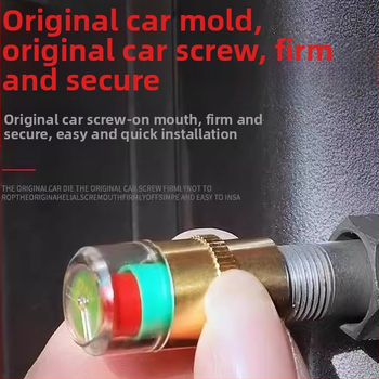 Strength Padangos slėgio matuoklis automobiliams ir motocikliams – išorinis matuoklis, aukšta tikslumo; medžiaga nerūdijantis plienas, grynas vario branduolys, plastikinis branduolys