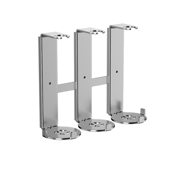 Suport dozator săpun din oțel inoxidabil – finisaj șlefuit, stil luxos discret, funcționare prin apăsare manuală, greutate 400 g