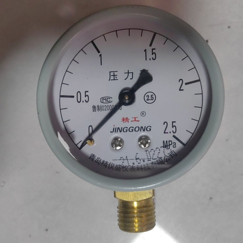 Y100 Διαφραγματικός Μετρητής Πίεσης για Θέρμανση Δαπέδου