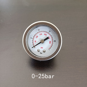 Μανόμετρο ακρίβειας με στήριγμα, σύνδεση G1/8, εύρος 0-2.5, τάξη ακρίβειας 2.5