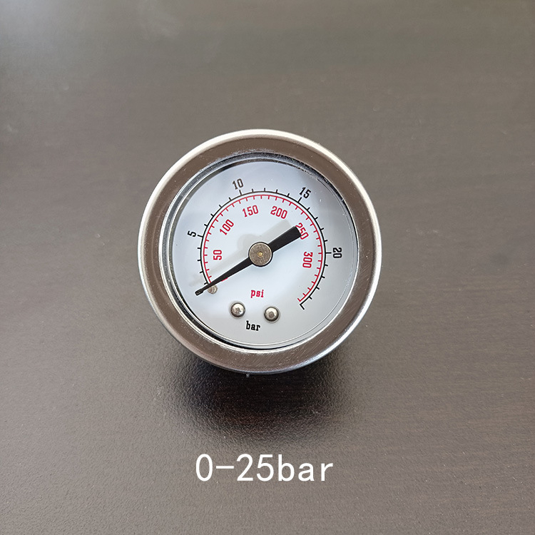 Μανόμετρο ακρίβειας με στήριγμα, σύνδεση G1/8, εύρος 0-2.5, τάξη ακρίβειας 2.5