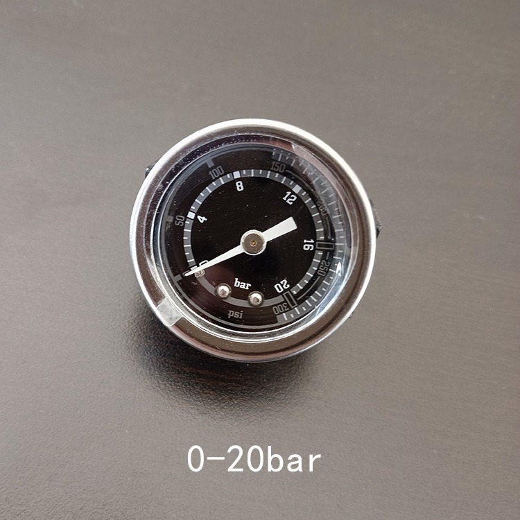 Μανόμετρο ακρίβειας με στήριγμα, σύνδεση G1/8, εύρος 0-2.5, τάξη ακρίβειας 2.5