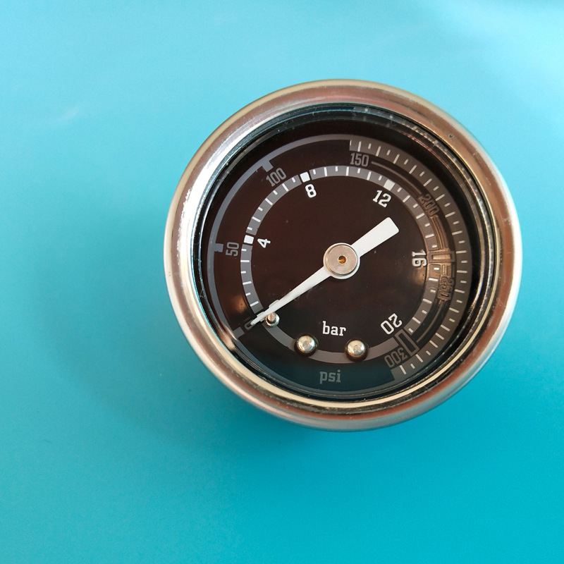 Μανόμετρο ακρίβειας με στήριγμα, σύνδεση G1/8, εύρος 0-2.5, τάξη ακρίβειας 2.5