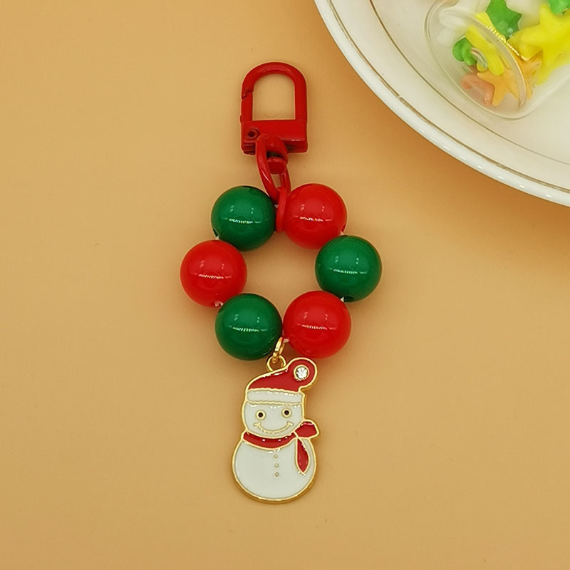 Breloc pentru chei Cailing din aliaj — ambalaj individual, ornament de Crăciun