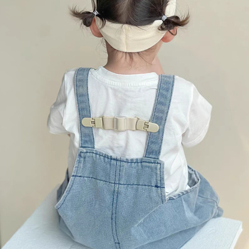 Clip reglabil pentru bretelele bebelușului, anti-alunecare – clip din plastic, vara 2023