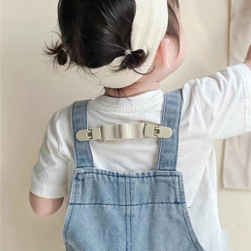 Clip reglabil pentru bretelele bebelușului, anti-alunecare – clip din plastic, vara 2023