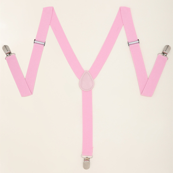 Bretele elastice pentru bărbați, cu 3 clipsuri, X-spate, cataramă metalică, lungime reglabilă, unisex, culoare solidă