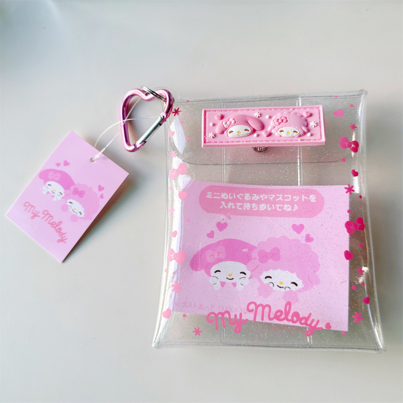 Suport pentru carduri din PVC, în stil geantă de mână – multifuncțional, pentru călătorii și depozitare lenjerie, stil japonez