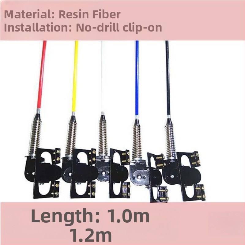 Dekoratívna anténa pre motocykle | Inštalácia: závit | Značka: An shishui