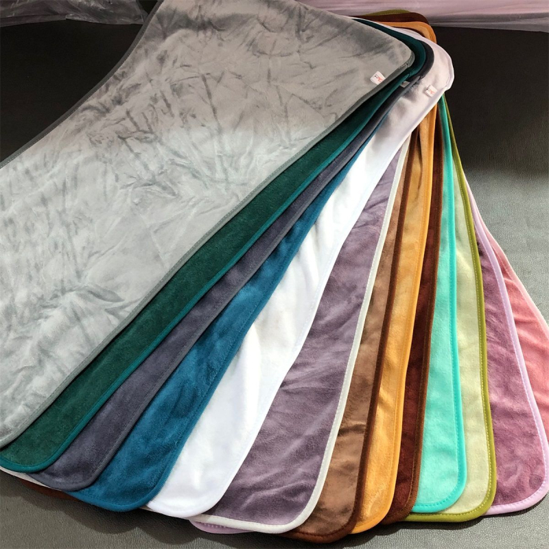 Mikroszálas tisztító törölközők, 150D sima szövés, könnyűek; éttermek és háztartás számára; enyhén hibás készlet