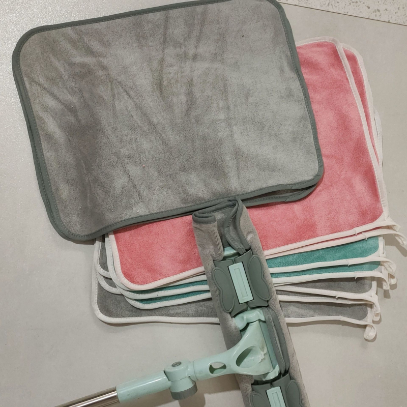 Mikroszálas tisztító törölközők, 150D sima szövés, könnyűek; éttermek és háztartás számára; enyhén hibás készlet