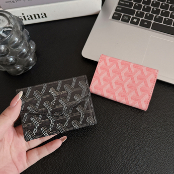 Portofel pentru pașaport și carduri din piele naturală, două straturi, model geometric, stil urban minimalist