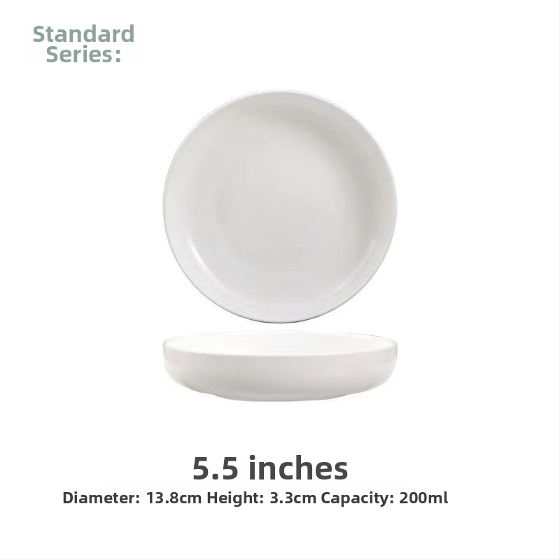 Nest Plate kostná porcelán hlboký tanier, kruhový, nordický štýl, vhodný do mikrovlnky