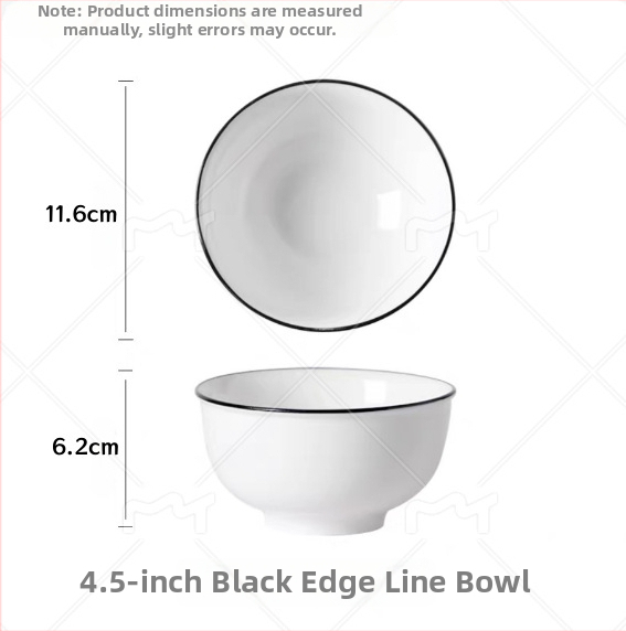 Nordický štýlový keramický jedálenský set – taniere a misy s podglazúrovaným povrchom, kruhové, vhodné do mikrovlnky