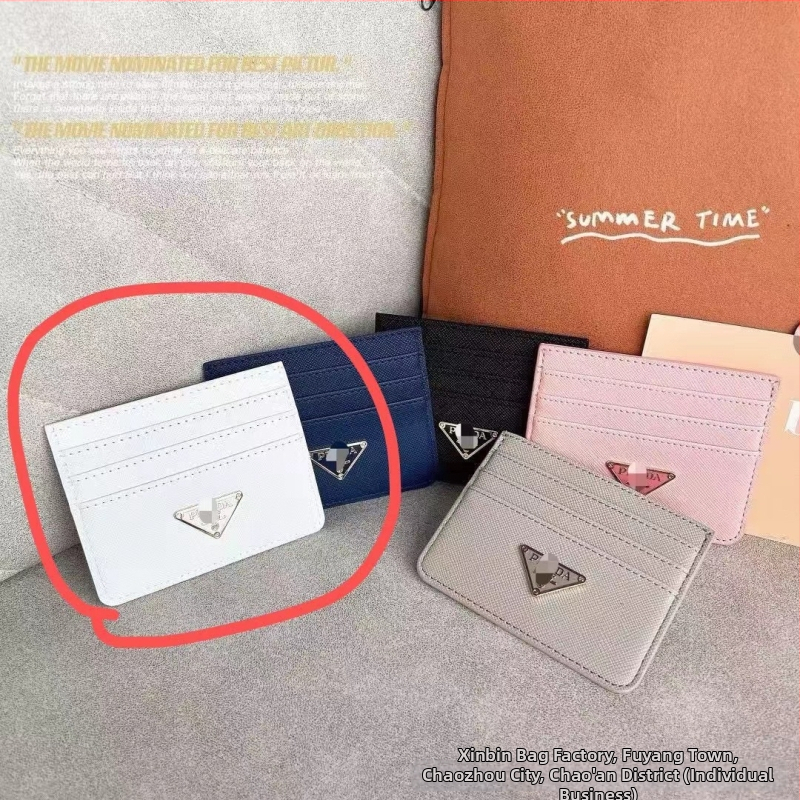 Θήκη καρτών – 7 θέσεων, PVC, unisex, PU επένδυση, στυλ Business Elite, Άνοιξη 2025