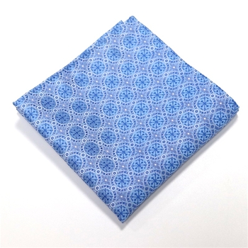 Vīriešu kabatas lakats, poliestera diegi, džakarda audums, ģeometrisks raksts, krāsošana pēc diega