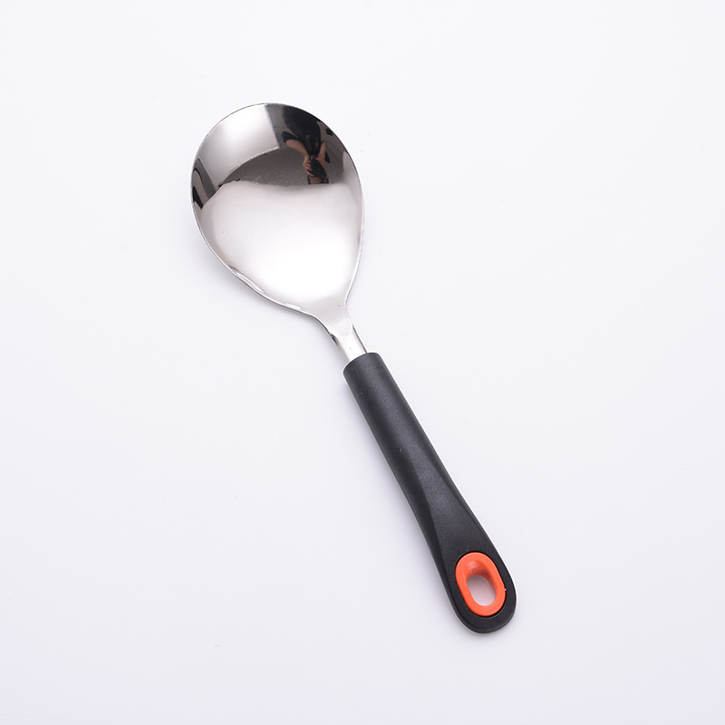 Šesťdielna súprava kuchynského náčinia z nehrdzavejúcej ocele – lyžička a špachtľa, protišmykové, tepelne odolné, proti popáleniu, s nepriľnavými povrchmi