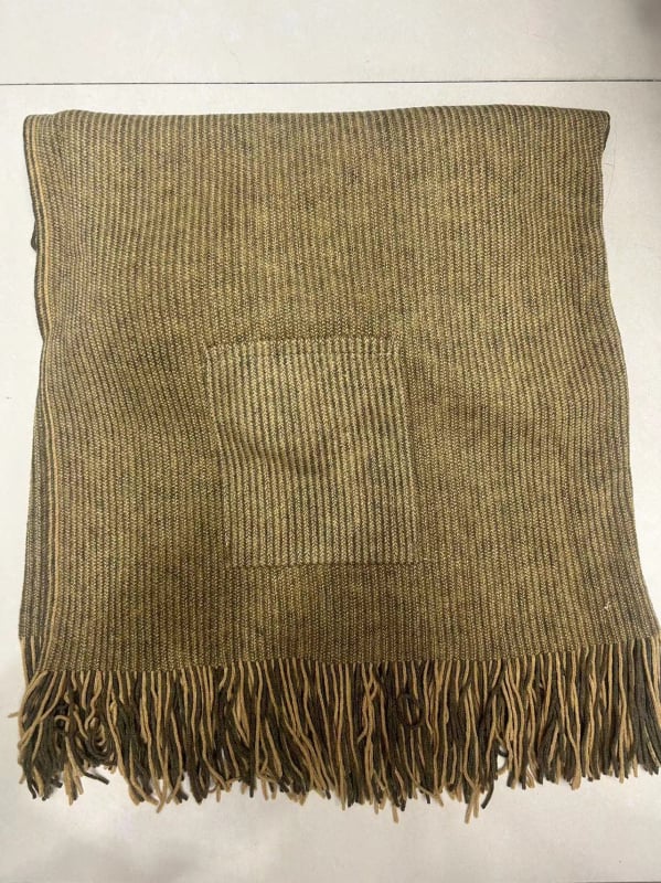 Kabatas šalle-pončo, mākslīgais kašmīrs, adīts, silts, rudens-ziemas stils, garš