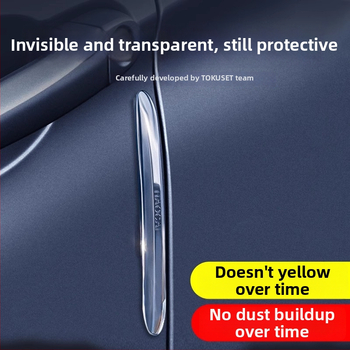 Dongji silikona durvju malas aizsarglente, anti-sadursmes, universāliem automobiļu modeļiem, pieejama privāta zīme