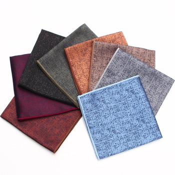 Vīriešu kabatas lakatiņš — ziedu žakarda raksts, poliesters, mūsdienīgs aksesuārs