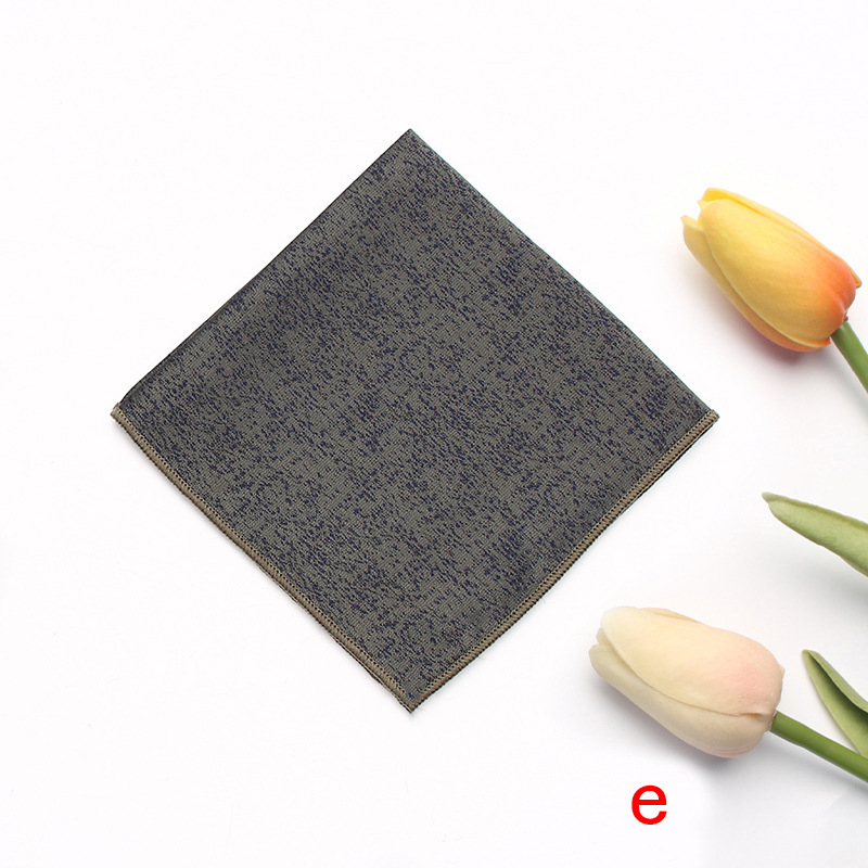 Vīriešu kabatas lakatiņš — ziedu žakarda raksts, poliesters, mūsdienīgs aksesuārs