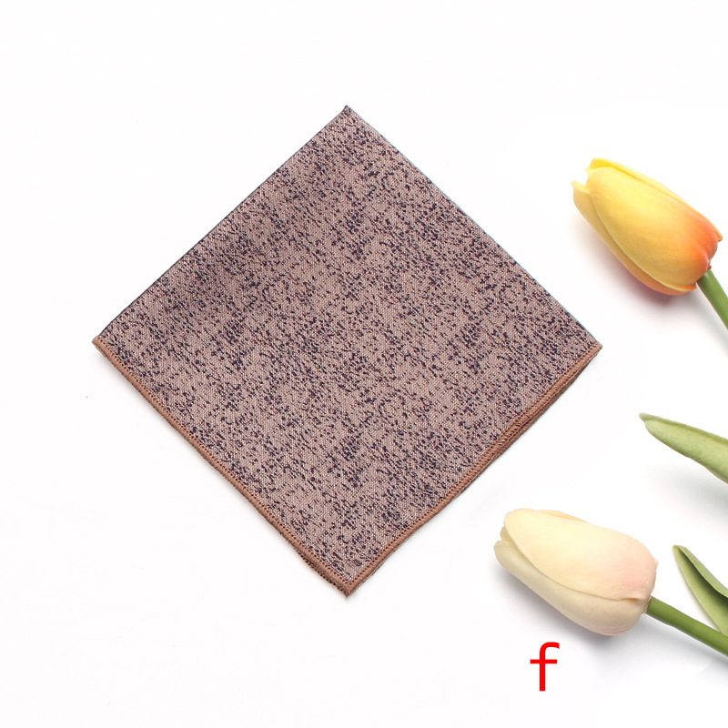 Vīriešu kabatas lakatiņš — ziedu žakarda raksts, poliesters, mūsdienīgs aksesuārs